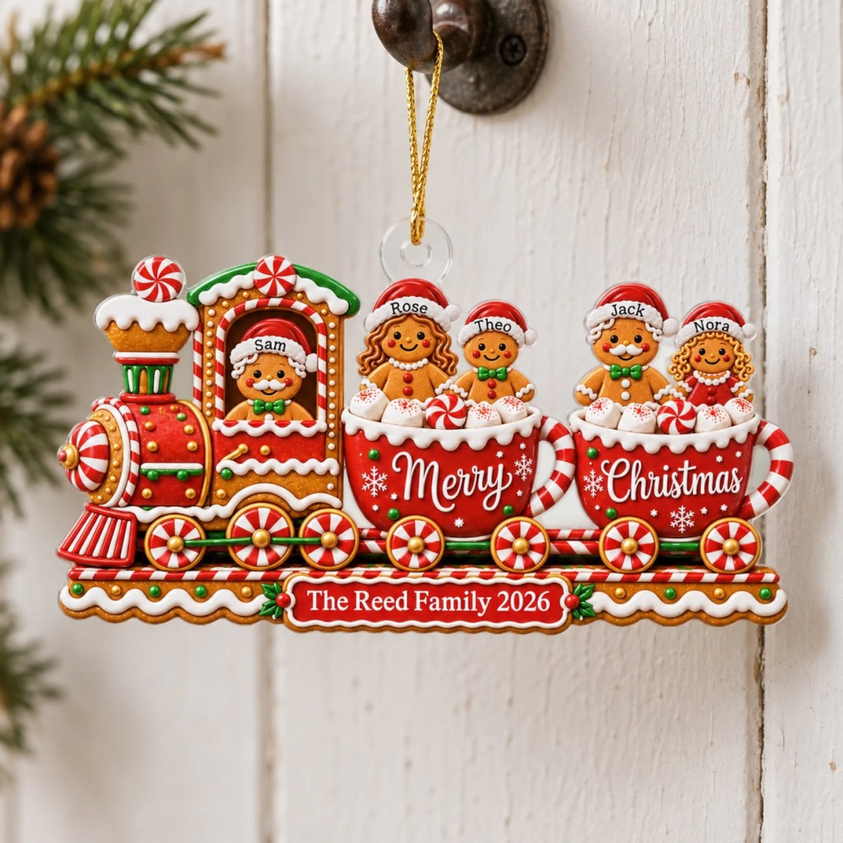 Gingerbread train family ornament mock-05-reed-5-nguoi